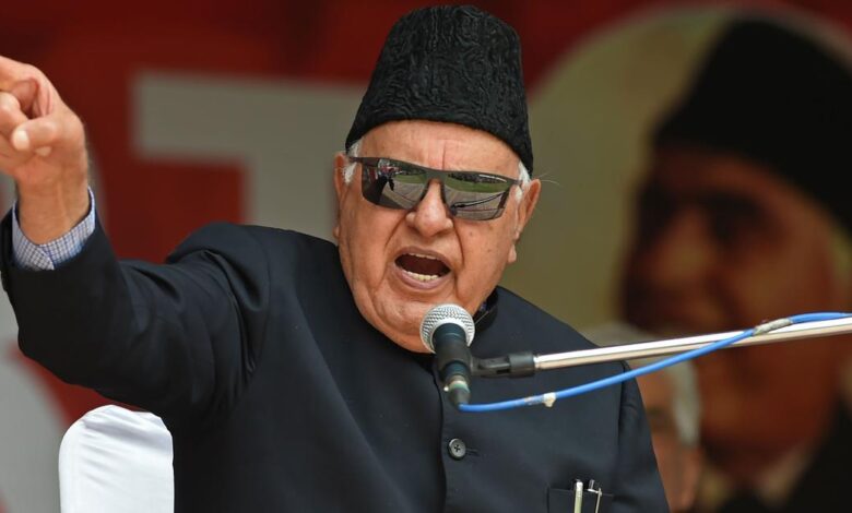 Photo of Outsiders being facilitated to take over locals in businesses: Farooq Abdullah