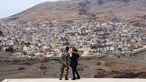 Photo of Golan Heights; Israel’s illegal settlement.