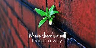 Photo of ” Where there is will, there is a way”